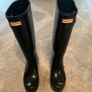Hunter rain boots